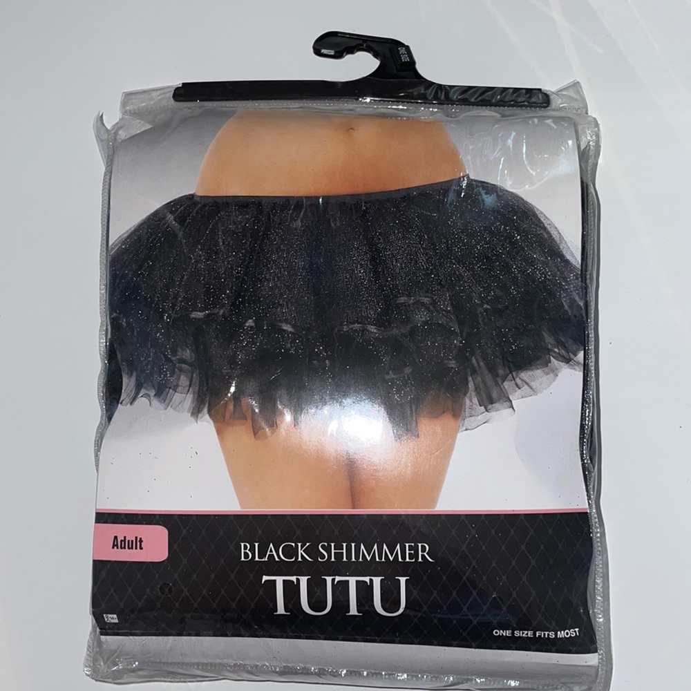 Halloween Black Shimmer Tutu